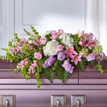 Life's Gratitude Casket Spray –  Twigs N Blooms, Gaylord MI