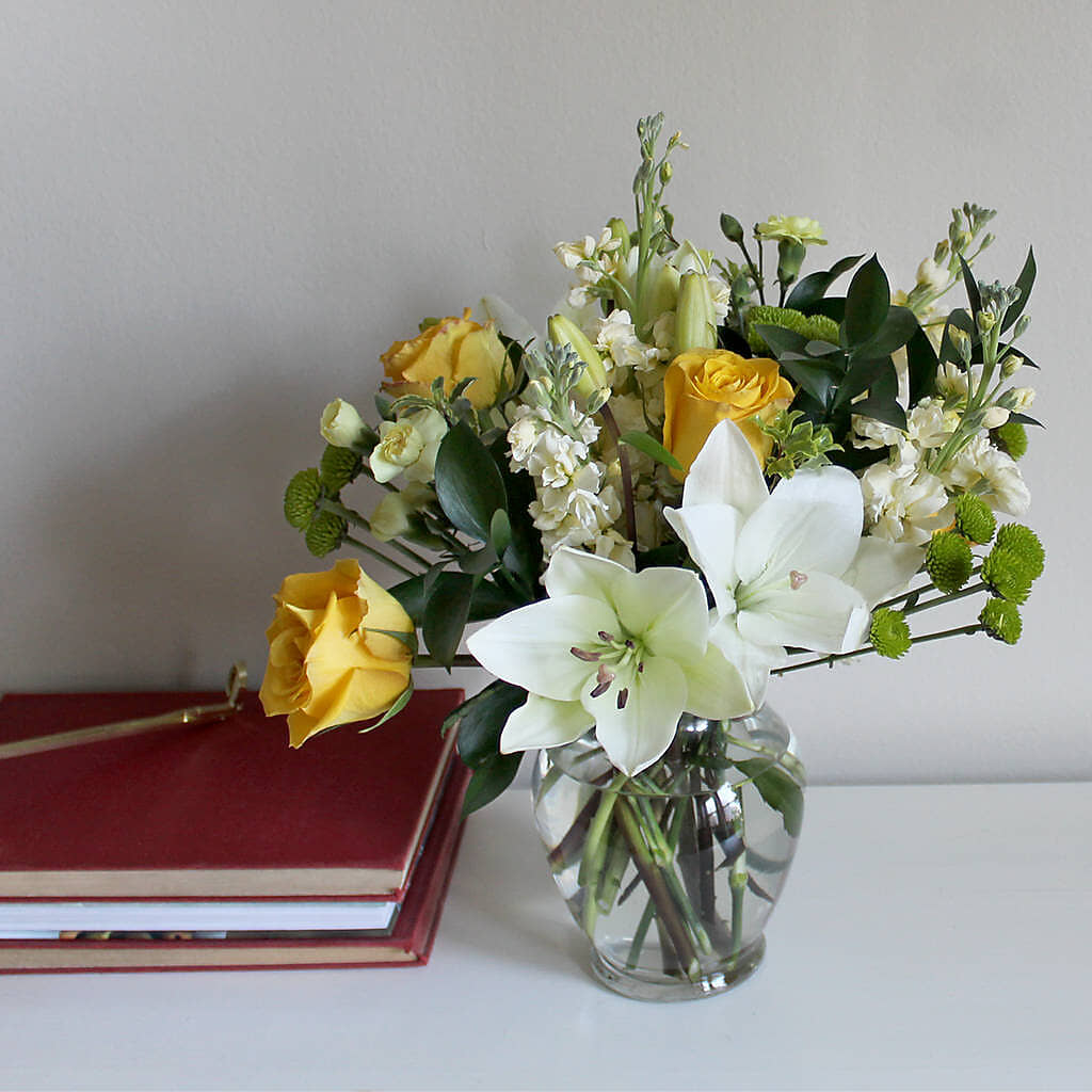 Hope & Serenity Bouquet –  Twigs N Blooms, Gaylord MI