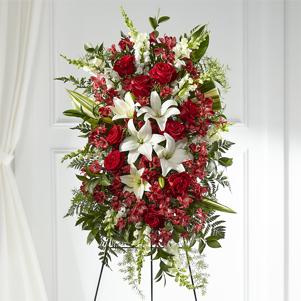 Everlasting Memory Standing Spray –  Twigs N Blooms, Gaylord MI