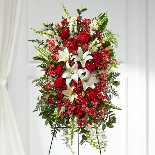 Everlasting Memory Standing Spray –  Twigs N Blooms, Gaylord MI