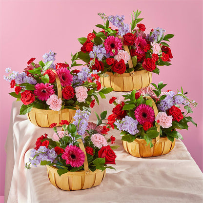 Pink Picnic Basket –  Twigs N Blooms, Gaylord MI