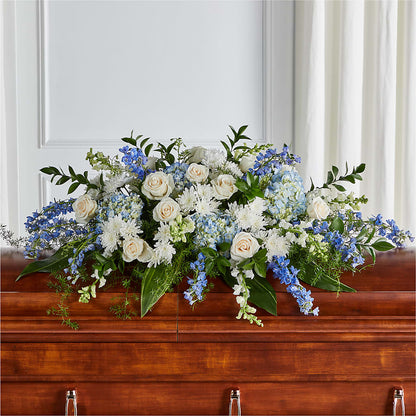 Timeless Essence Casket Spray –  Twigs N Blooms, Gaylord MI