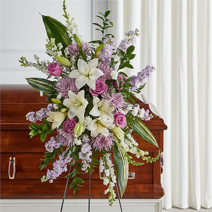 Grateful Hearts Standing Spray –  Twigs N Blooms, Gaylord MI