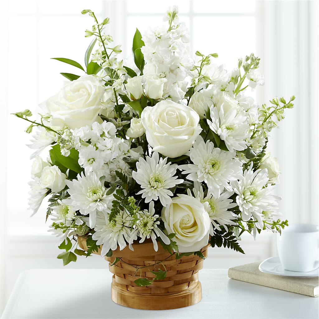 Heartfelt Condolences Arrangement –  Twigs N Blooms, Gaylord MI