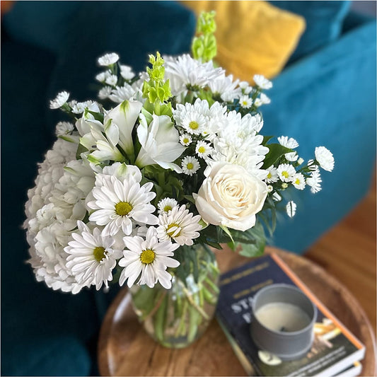 Classic Ivory – A Florist Original –  Twigs N Blooms, Gaylord MI