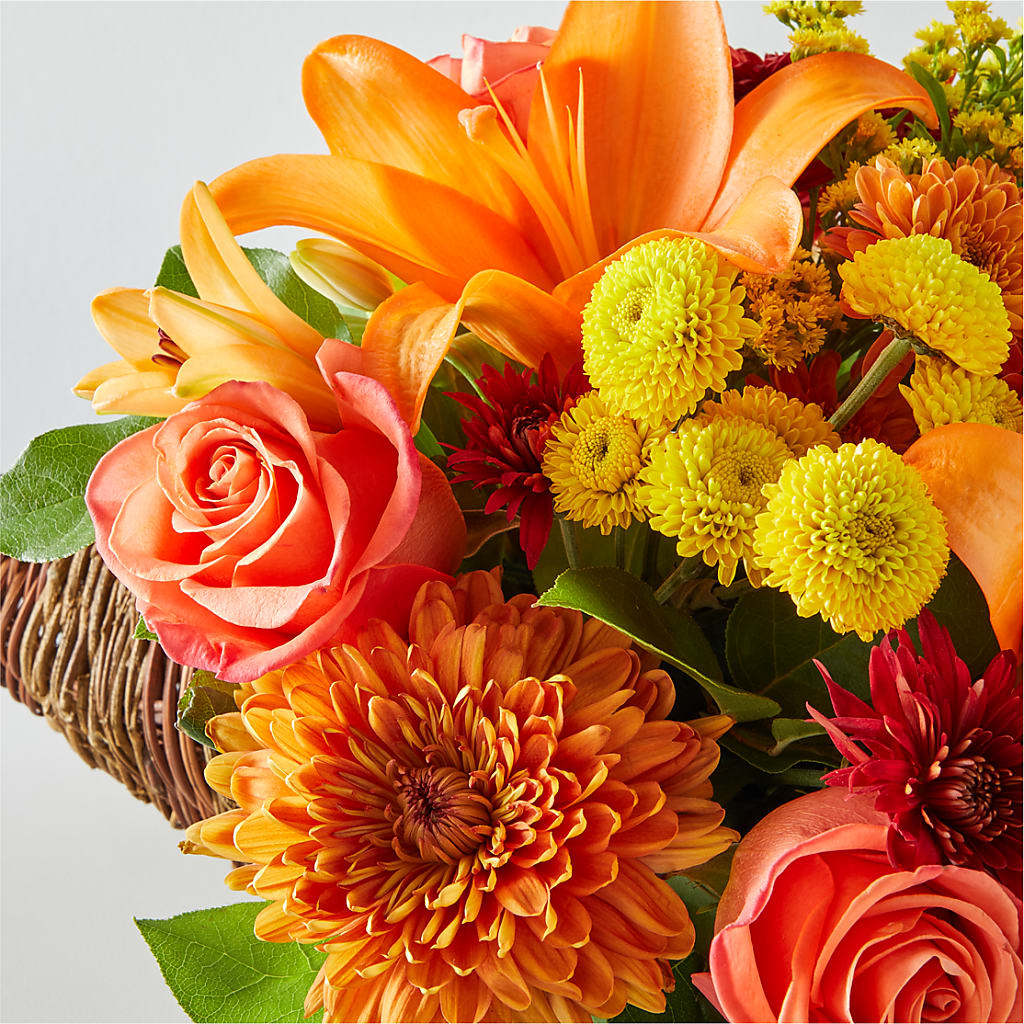 Bouquet of Blessings Cornucopia –  Twigs N Blooms, Gaylord MI