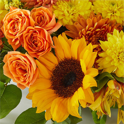 Autumn Harmony Centerpiece –  Twigs N Blooms, Gaylord MI