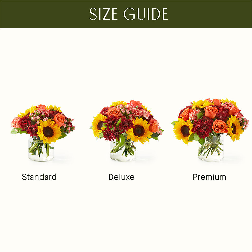 September Sunset Bouquet –  Twigs N Blooms, Gaylord MI