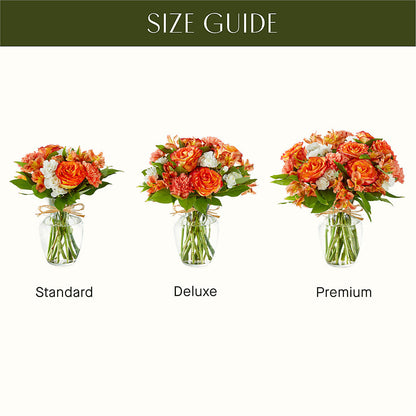 Apricot Glow Bouquet –  Twigs N Blooms, Gaylord MI