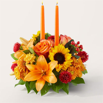 Grateful Centerpiece –  Twigs N Blooms, Gaylord MI