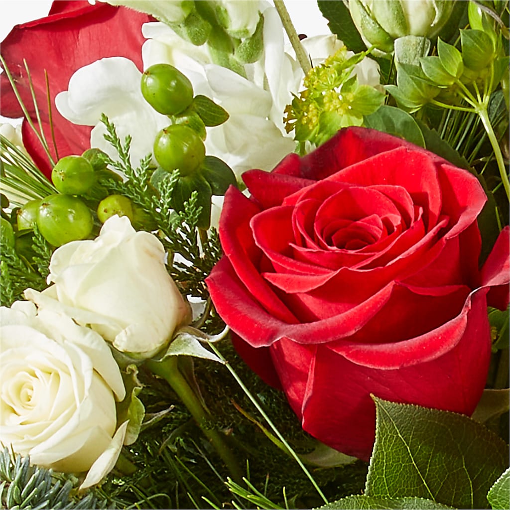 Deck the Halls Bouquet –  Twigs N Blooms, Gaylord MI
