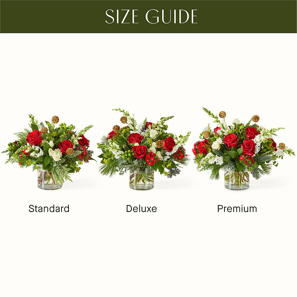 Deck the Halls Bouquet –  Twigs N Blooms, Gaylord MI