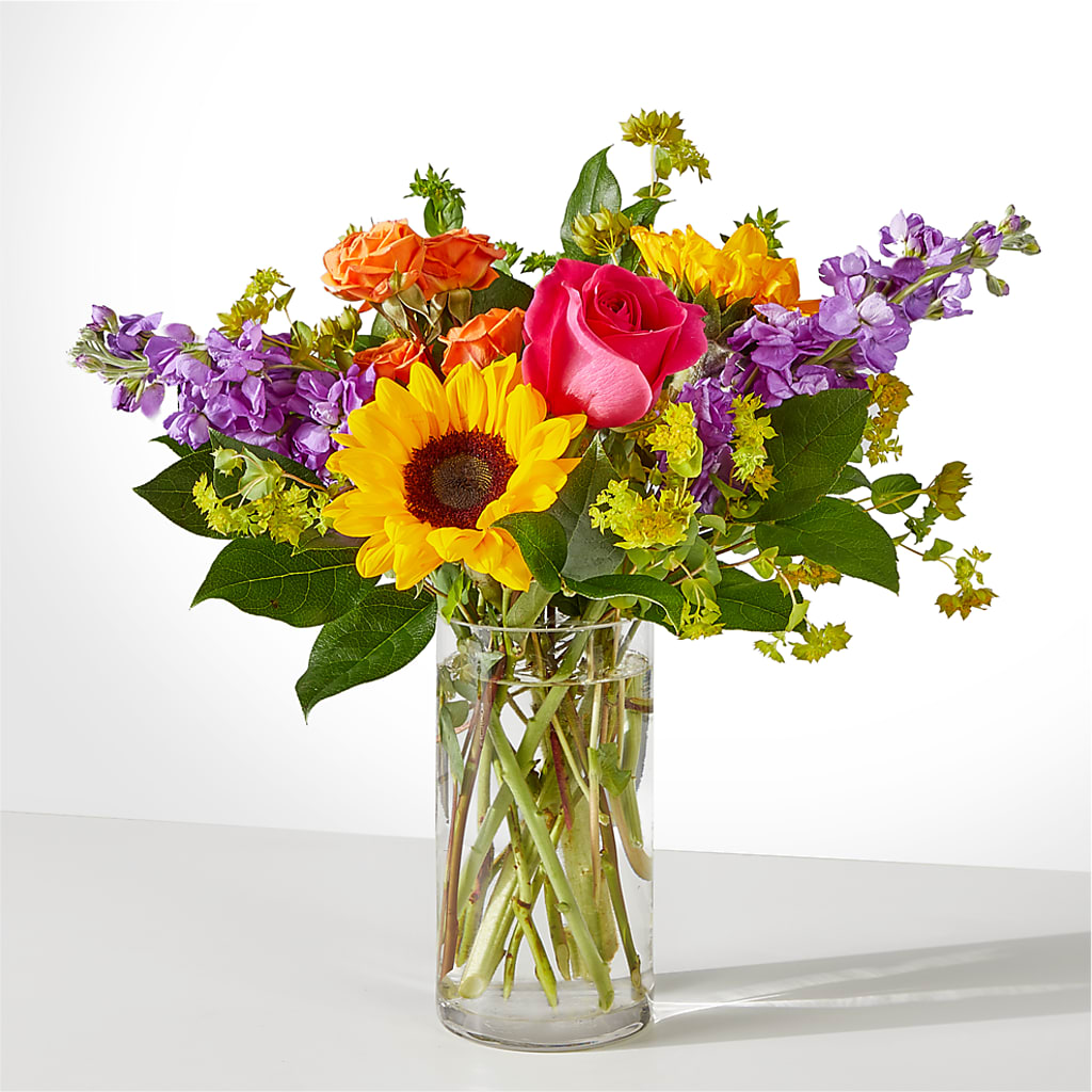 Vibrant Greetings Bouquet –  Twigs N Blooms, Gaylord MI