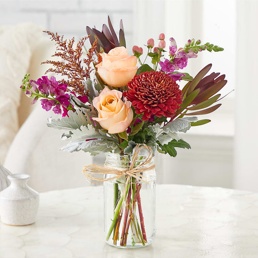Moody Hues Bouquet –  Twigs N Blooms, Gaylord MI