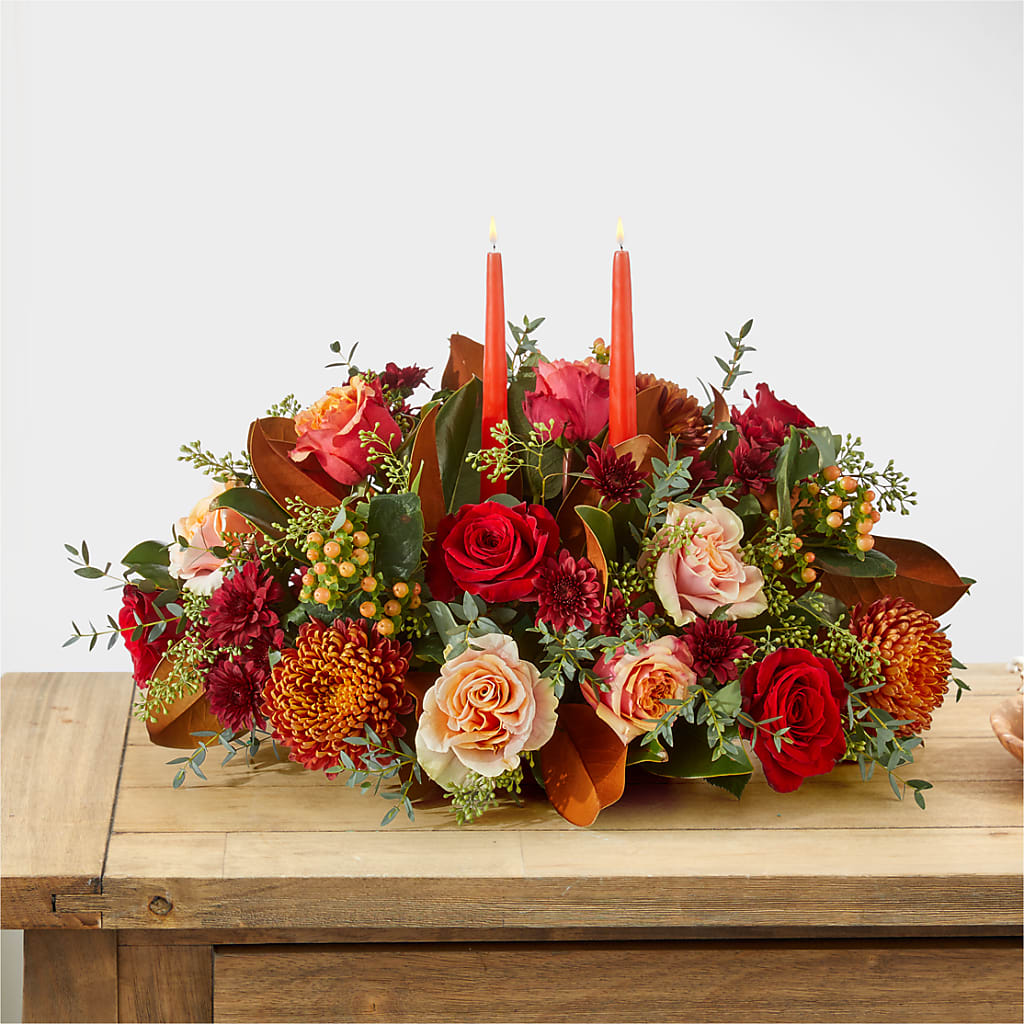 Gather Near Centerpiece –  Twigs N Blooms, Gaylord MI