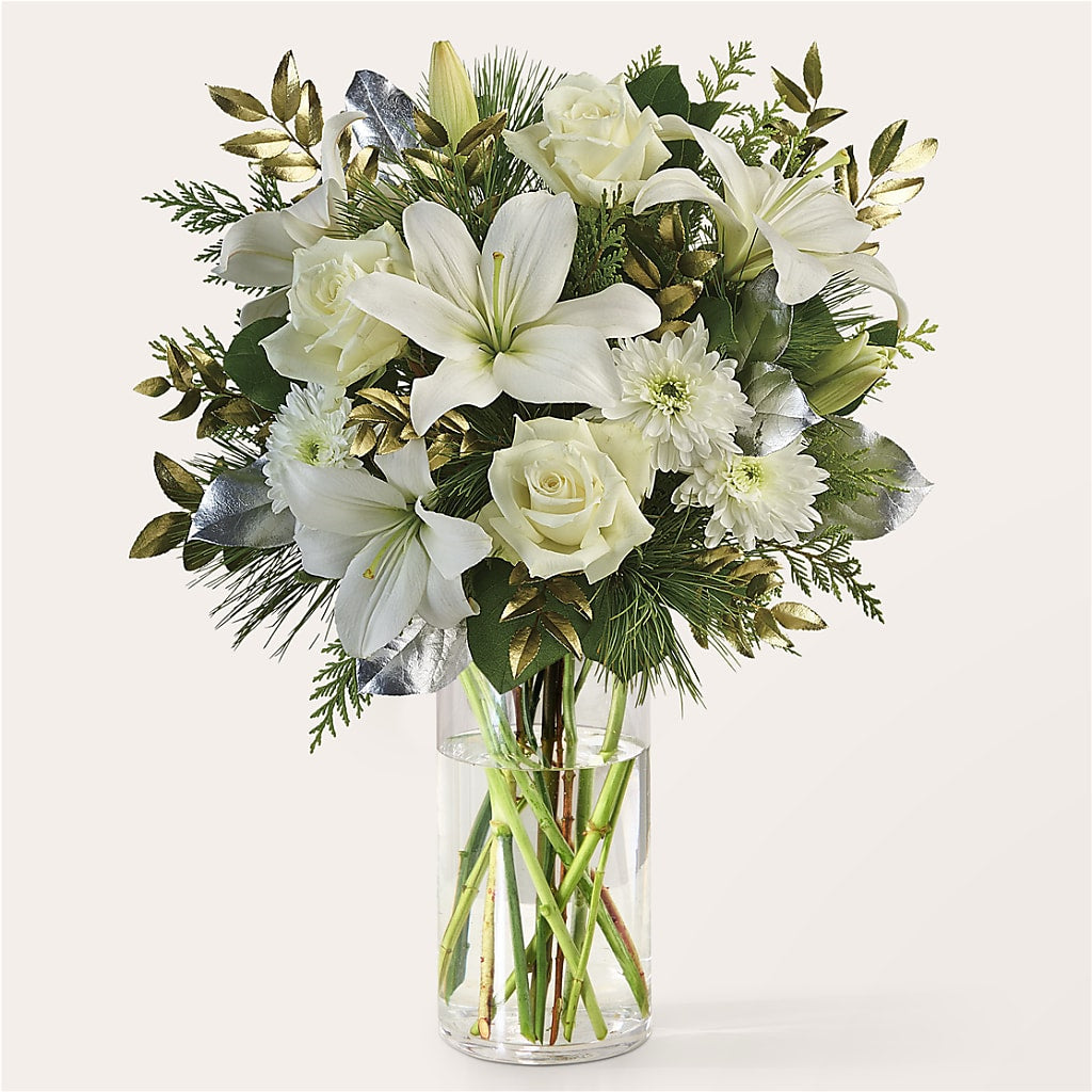 Wintry Mix Bouquet –  Twigs N Blooms, Gaylord MI
