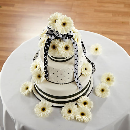 Simple Sophistication Cake Décor –  Twigs N Blooms, Gaylord MI