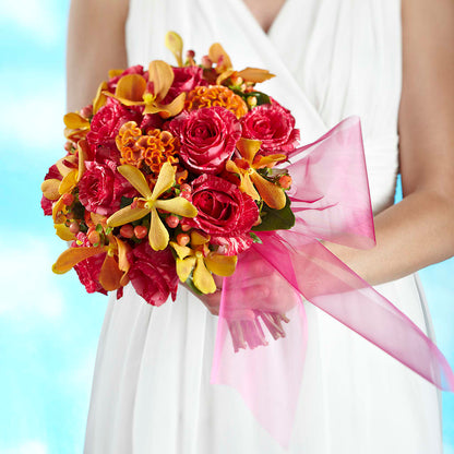 Brilliant Shades of Love Bouquet –  Twigs N Blooms, Gaylord MI