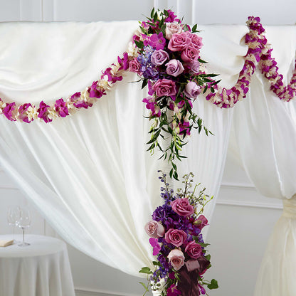 Color & Light Chuppah Decor –  Twigs N Blooms, Gaylord MI