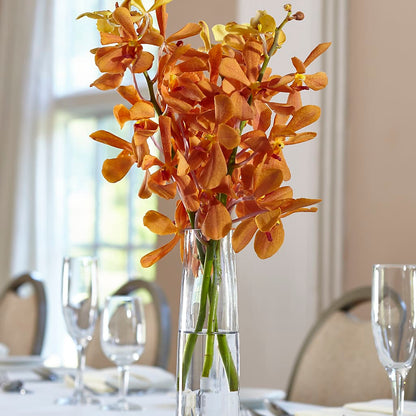 Orange Mokara Bud Vase –  Twigs N Blooms, Gaylord MI