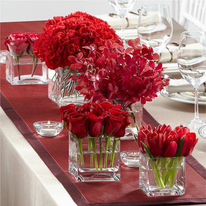 Modern Grace Centerpiece –  Twigs N Blooms, Gaylord MI