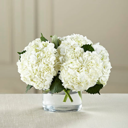 White Hydrangea Bouquet –  Twigs N Blooms, Gaylord MI